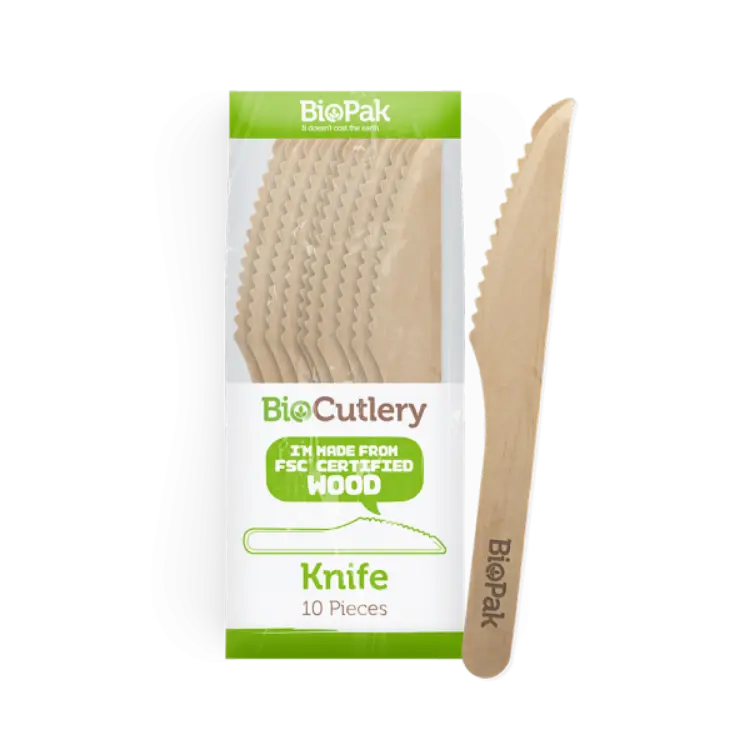 Picture of FSC Wooden Knife (16cm) - 10pk