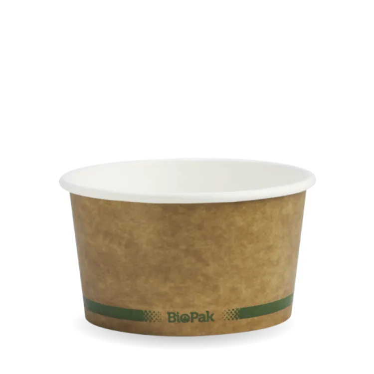 Picture of BioPak Paper BioBowls - Kraft Look