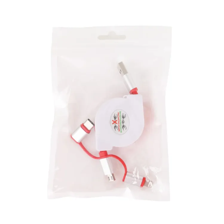 Picture of 3-In-1 Metal Retractable Charging Cable
