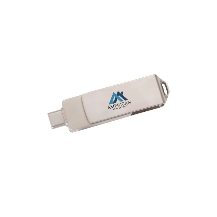 Picture of 3 in 1 Swivel Type C Flash Drive