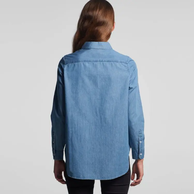 Picture of Wo's Blue Denim Shirt