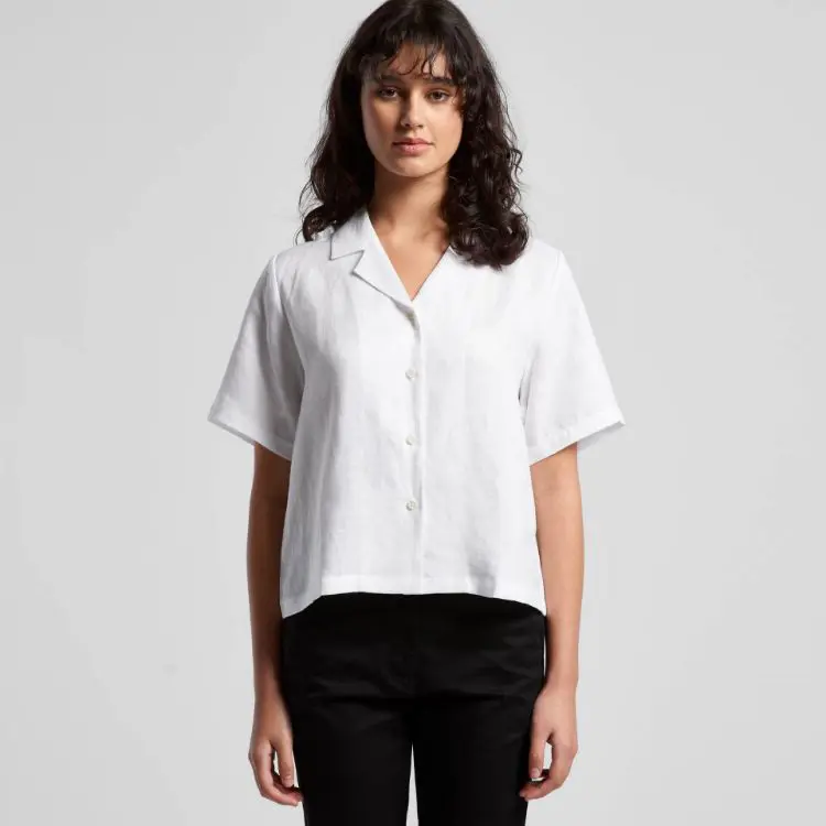 Picture of Wo's Linen S/S Shirt