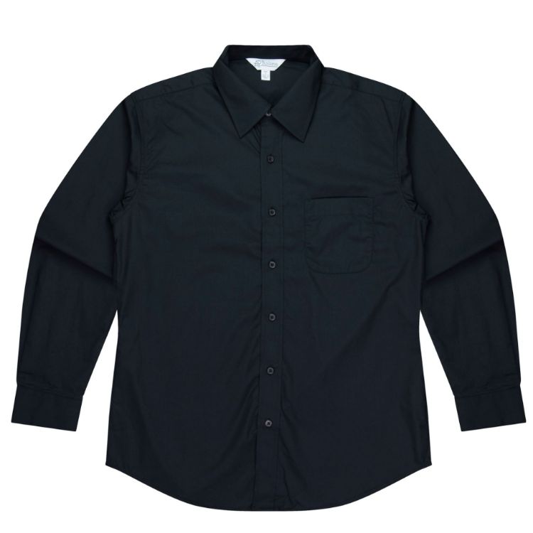 Picture of 100% Poly Milk Silk Sublimated Basic Long Sleeves POLO