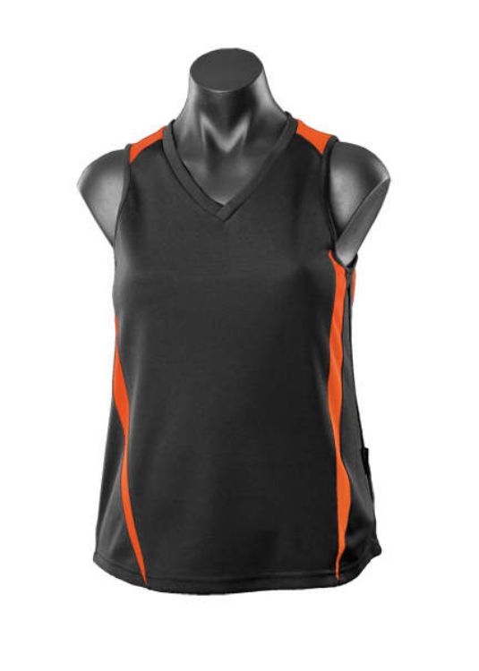 Picture of Unisex Adults RPET Micro Mesh Sublimated V-Neck Long Sleeves Shirt