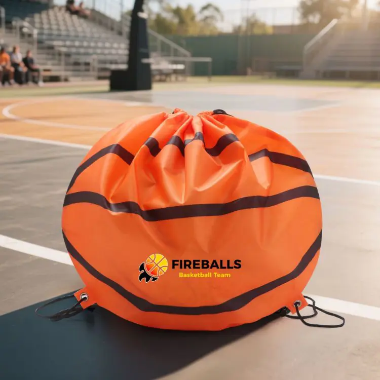 Picture of Ball Shaped Drawstring Backpack