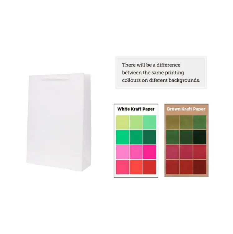 Picture of Small Vertical Paper Bag with Rope Handle(150 x 220 x 90mm)