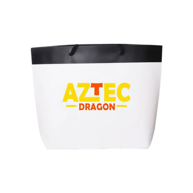 Picture of Small Black&White Boutique Paper Bag(330 x 250 x 80mm)