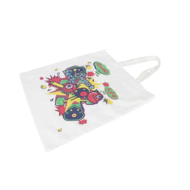 Picture of 170gsm Digital Print Short Handle Cotton Bag