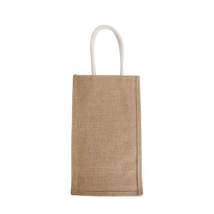 Picture of Jute Double Wine Carrier