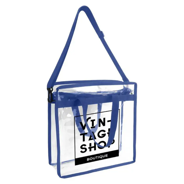 Picture of Clear Tote Bag With Shoulder Strap