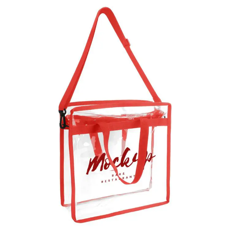 Picture of Clear Tote Bag With Shoulder Strap