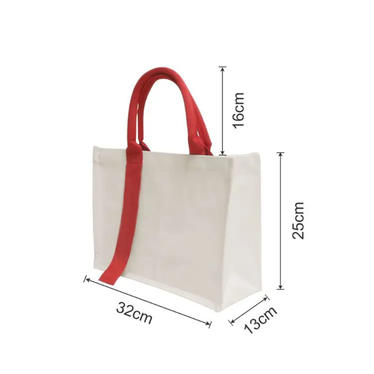 Picture of Horizontal Canvas Tote Bag
