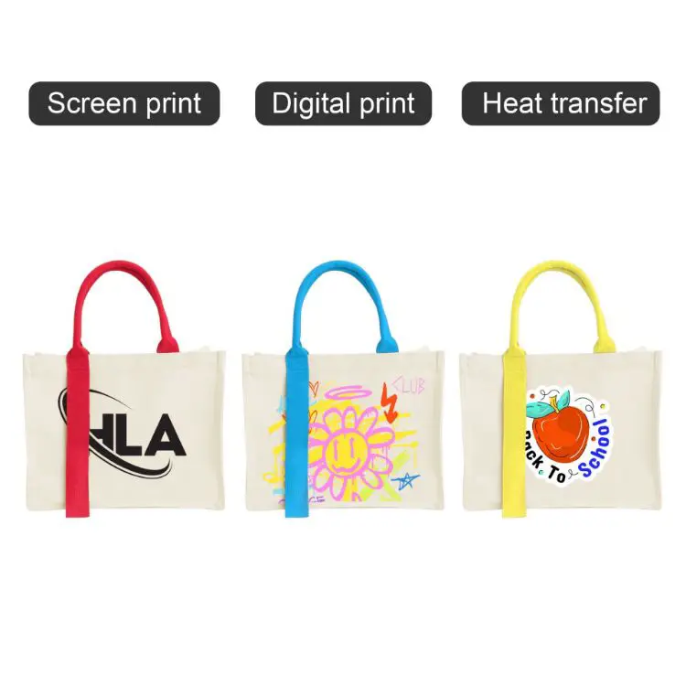 Picture of Horizontal Canvas Tote Bag