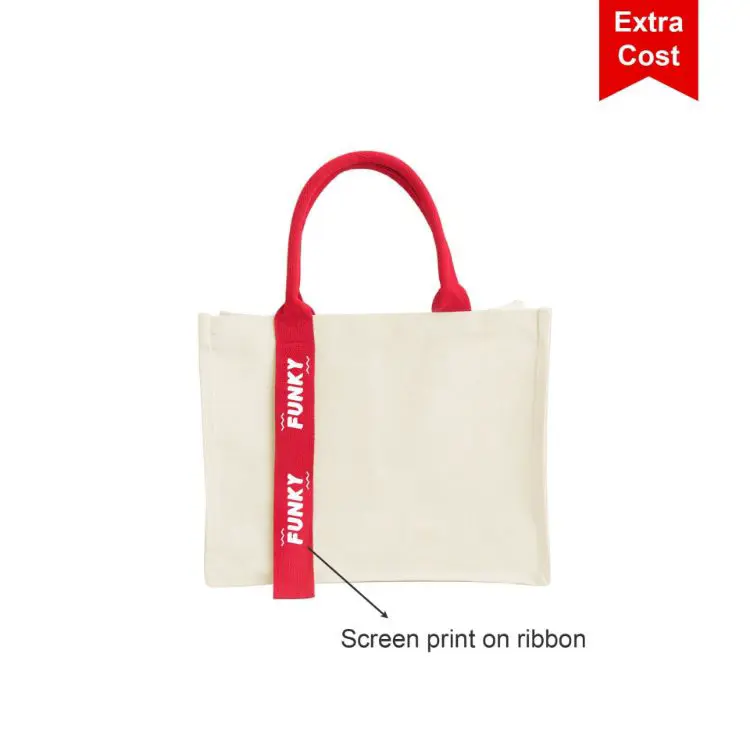 Picture of Horizontal Canvas Tote Bag