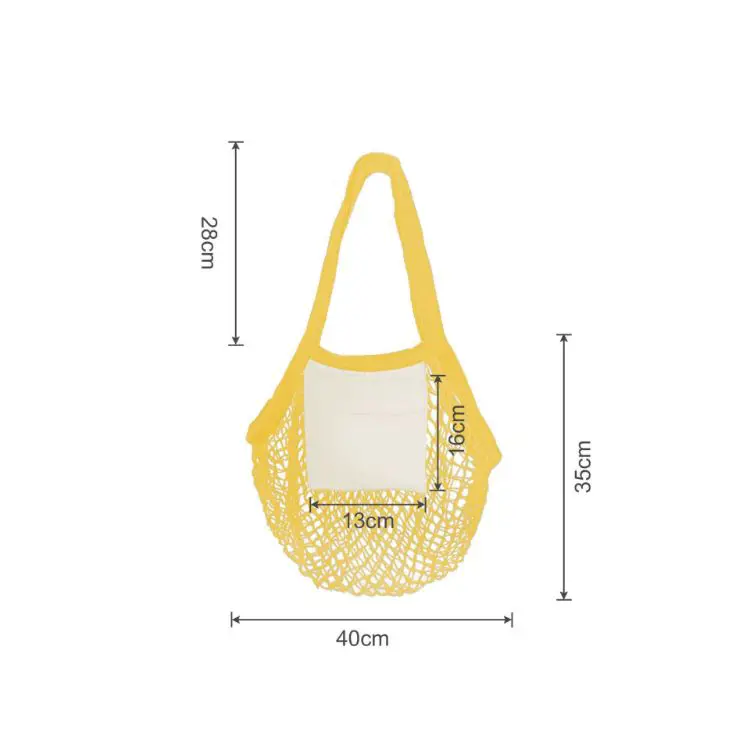 Picture of Mesh Foldaway Cotton Tote bag