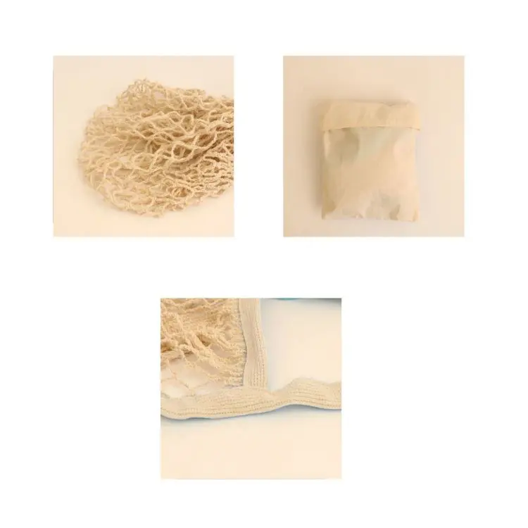 Picture of Mesh Foldaway Cotton Tote bag