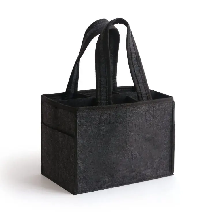 Picture of Felt Wine Tote Bag