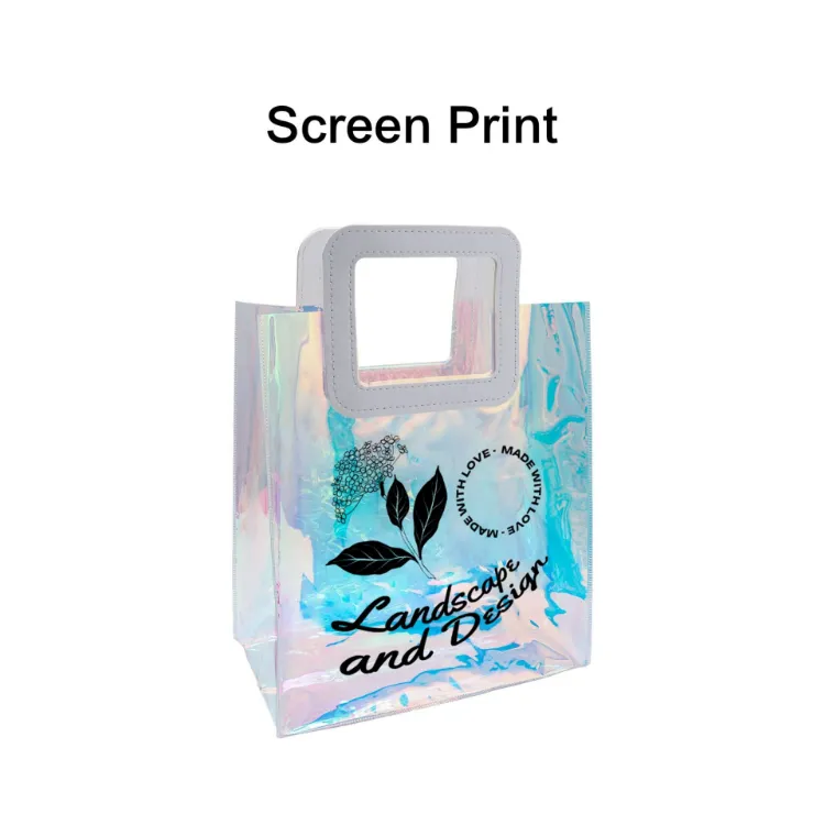 Picture of Iridescent Rainbow PVC Bag