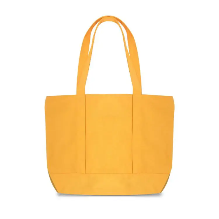 Picture of Canvas Zippered Tote Shoulder Bag