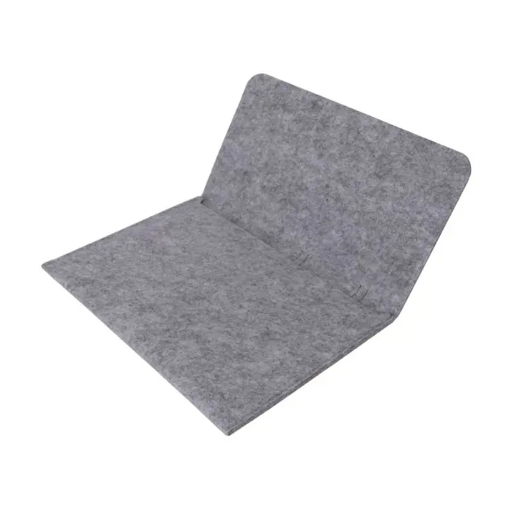 Picture of Large Grey Felt File Pouch