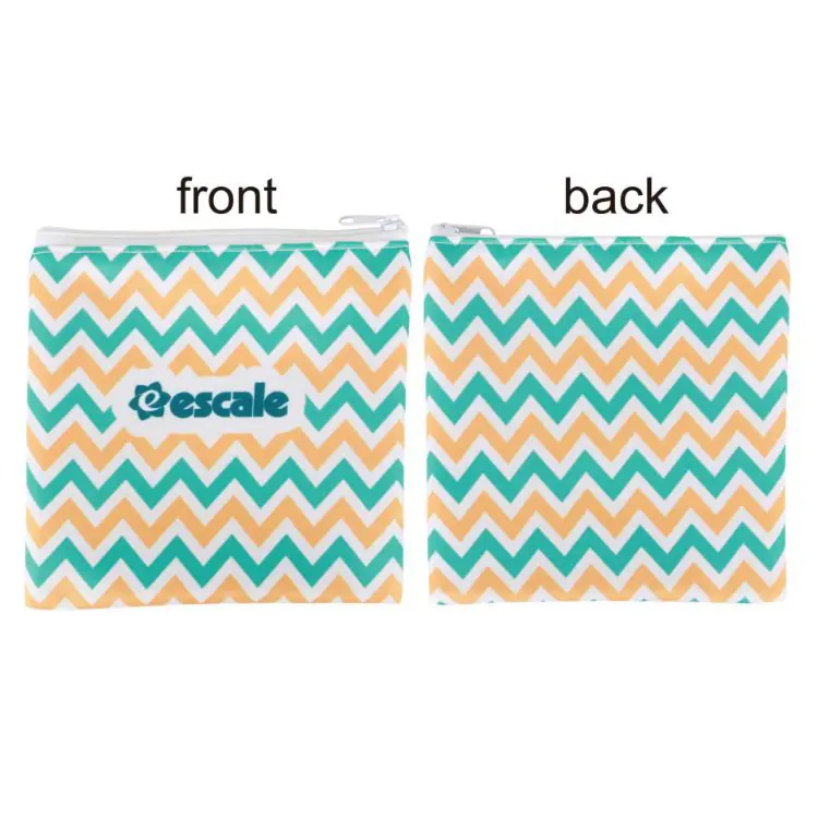 Picture of Reusable Food Pouch with Zipper Closure