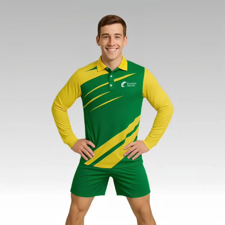 Picture of 100% Poly Micro Mesh Sublimated Basic Long Sleeves POLO