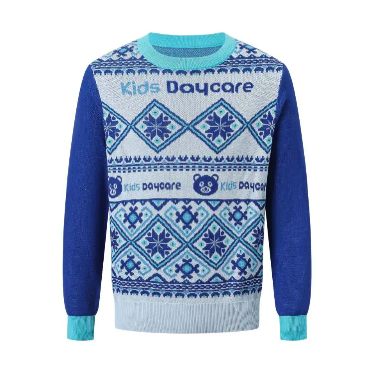 Picture of Unisex Acrylic Cotton Jacquard Sweater
