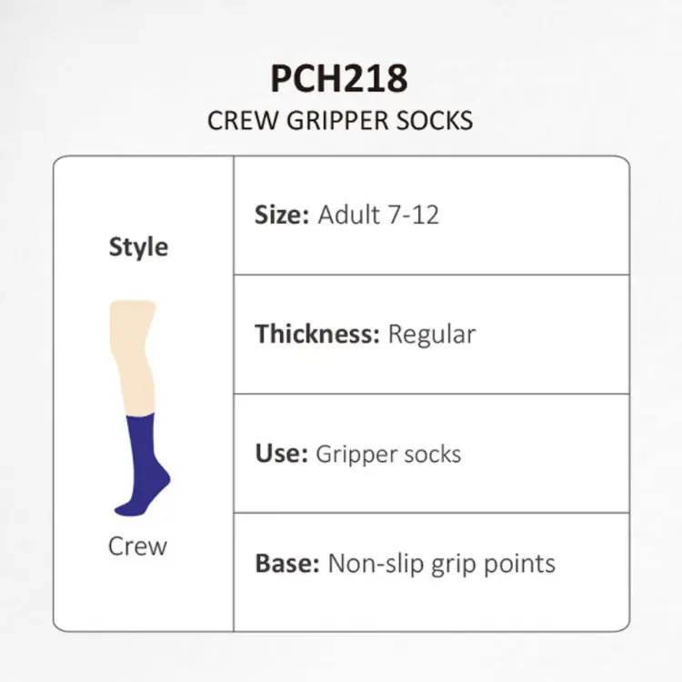 Picture of Crew Gripper Socks