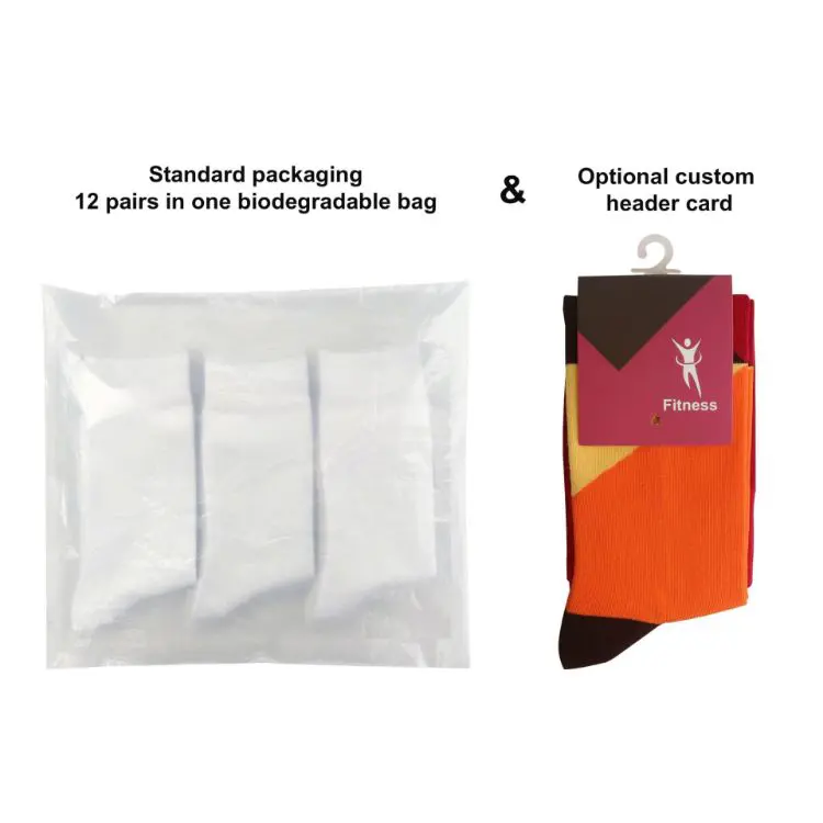 Picture of Mid Calf Custom Pattern Socks