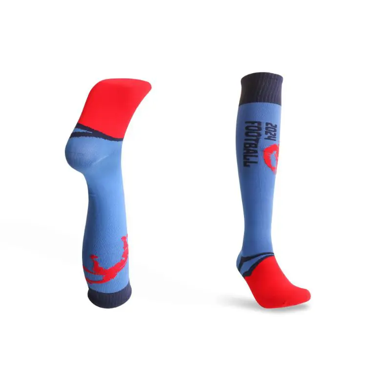 Picture of Knee High Custom Pattern Football Socks