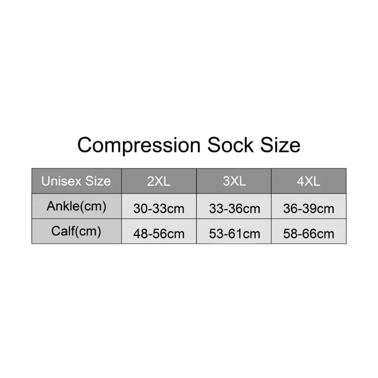 Picture of Plus Size Compression Socks