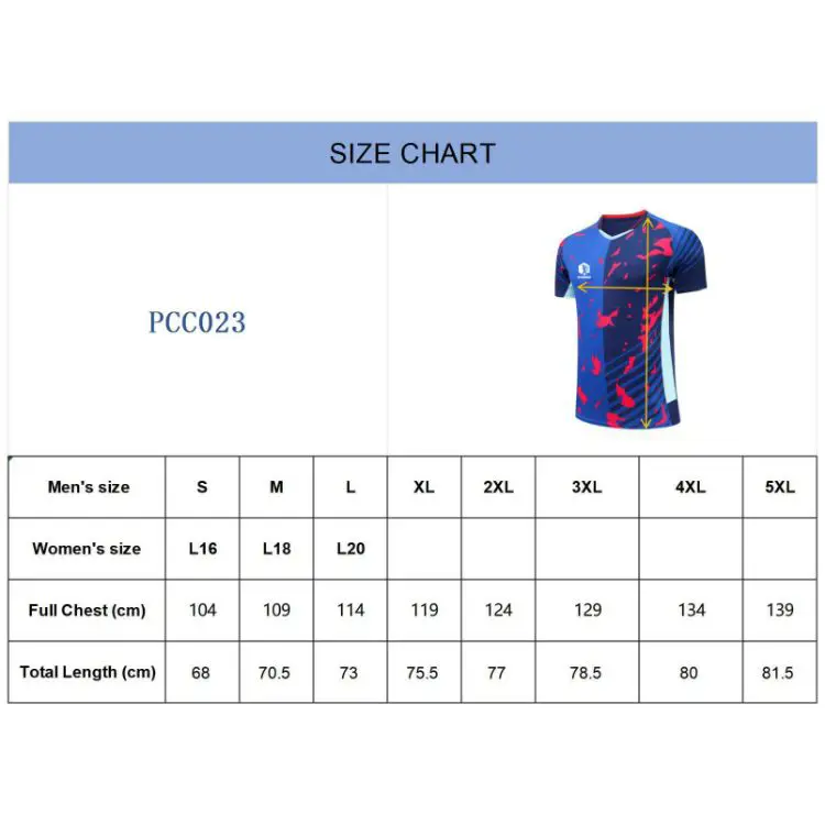 Picture of Unisex Adults 100% Polyester Sublimated Insert Collar T-shirt
