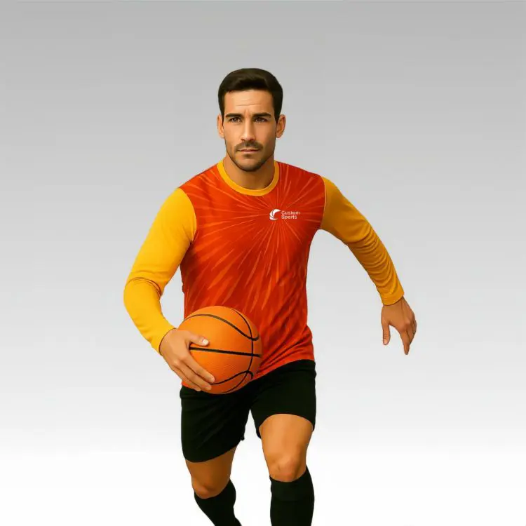 Picture of 100% Polyester Micro Mesh Sublimated Long Sleeves Shirt