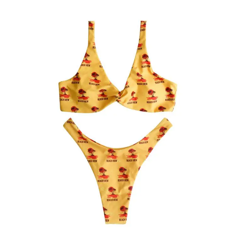 Picture of Women's Polyester Spandex Sublimated Bikini top