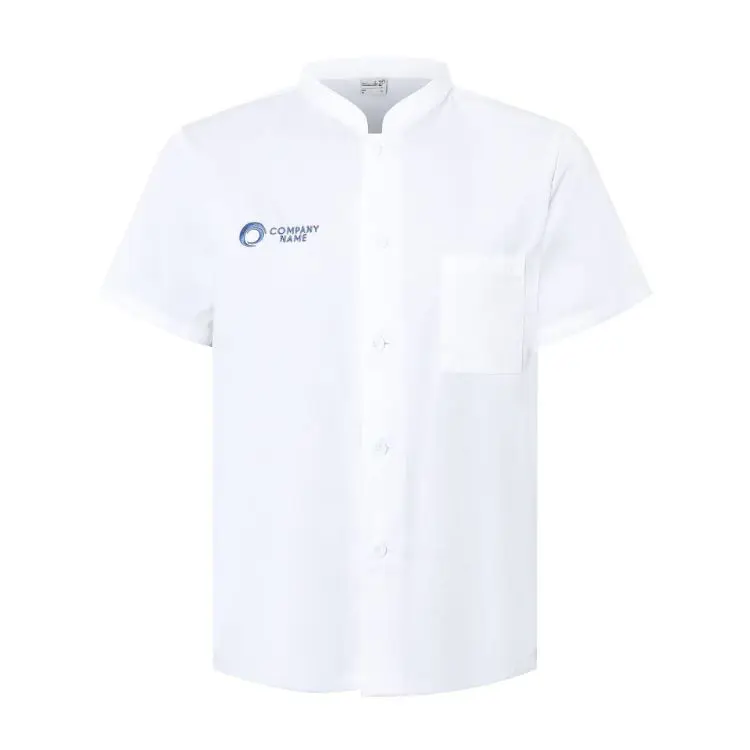 Picture of Classic Short Sleeves Single Breasted Chef Jacket