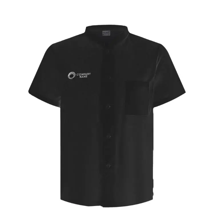 Picture of Classic Short Sleeves Single Breasted Chef Jacket