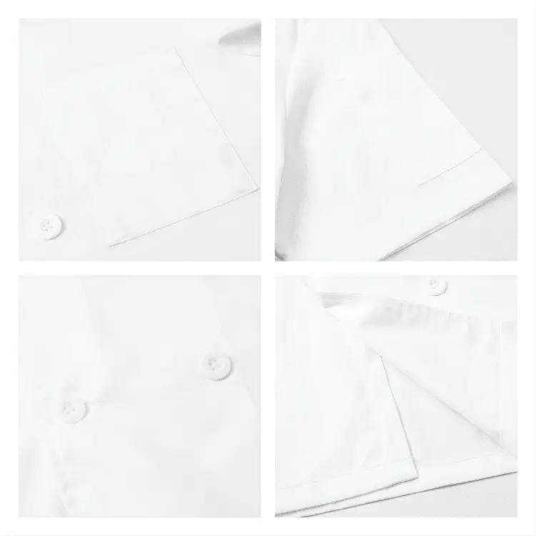 Picture of Classic Short Sleeves Double Breasted Chef Jacket