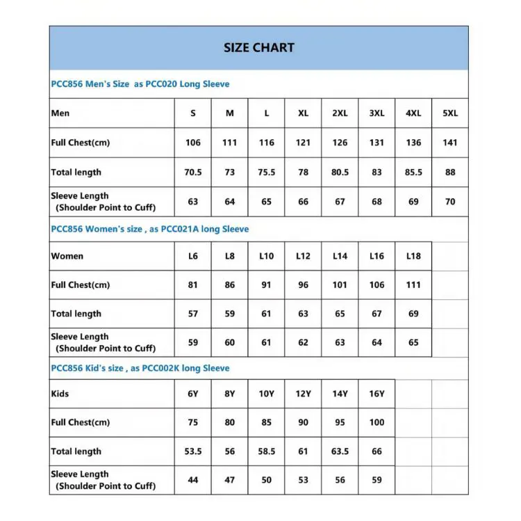 Picture of 100% Poly Milk Silk Sublimated Basic Long Sleeves Shirt