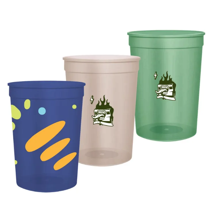 Picture of 473ml Translucent Plastic Stadium Cup