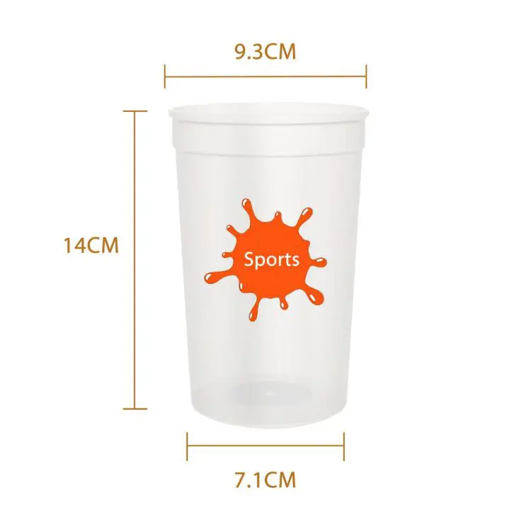 Picture of 650ml Translucent Plastic Stadium Cup