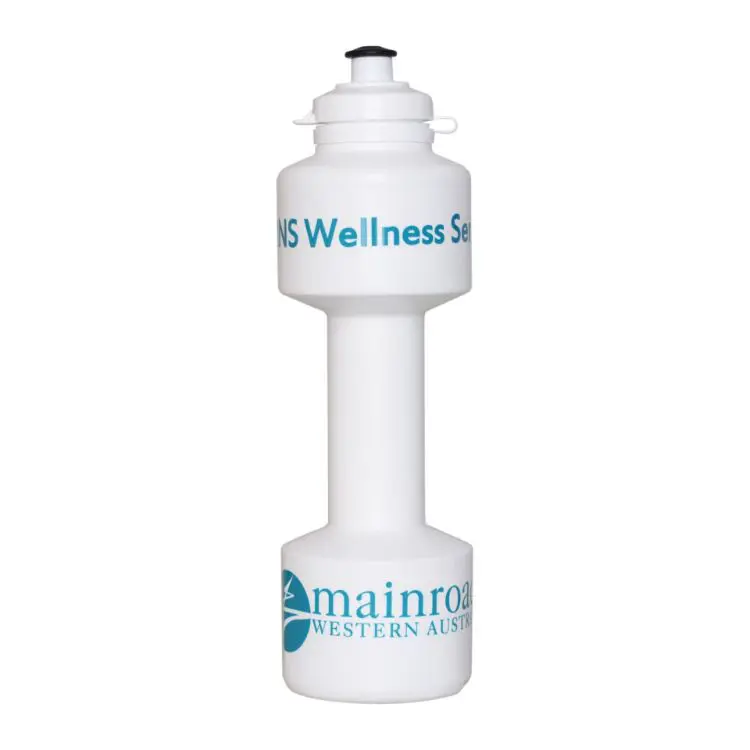 Picture of 750ml Dumbbell Flip Top Drink Bottle
