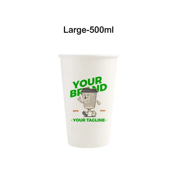 Picture of PLA Single Wall Compostable Paper Cups