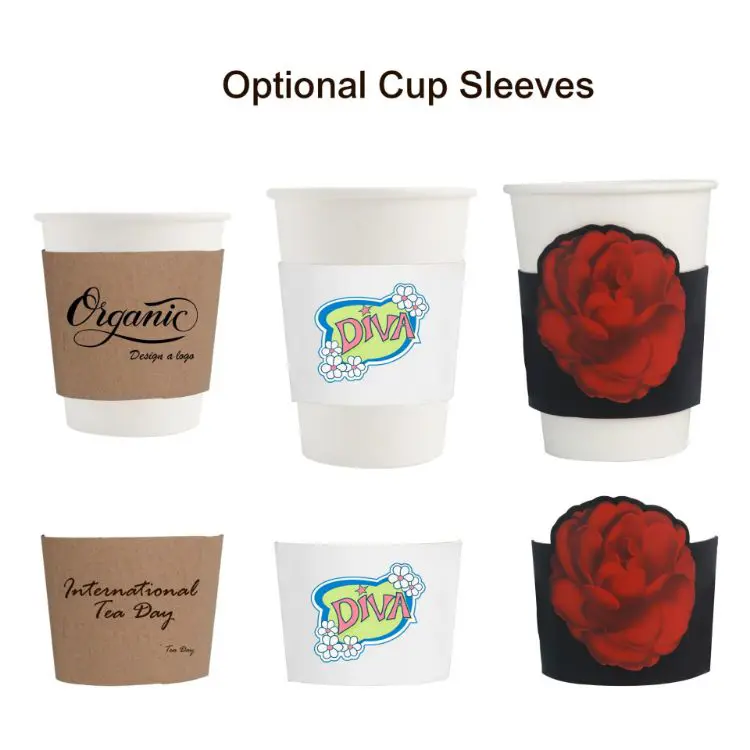 Picture of PLA Single Wall Compostable Paper Cups