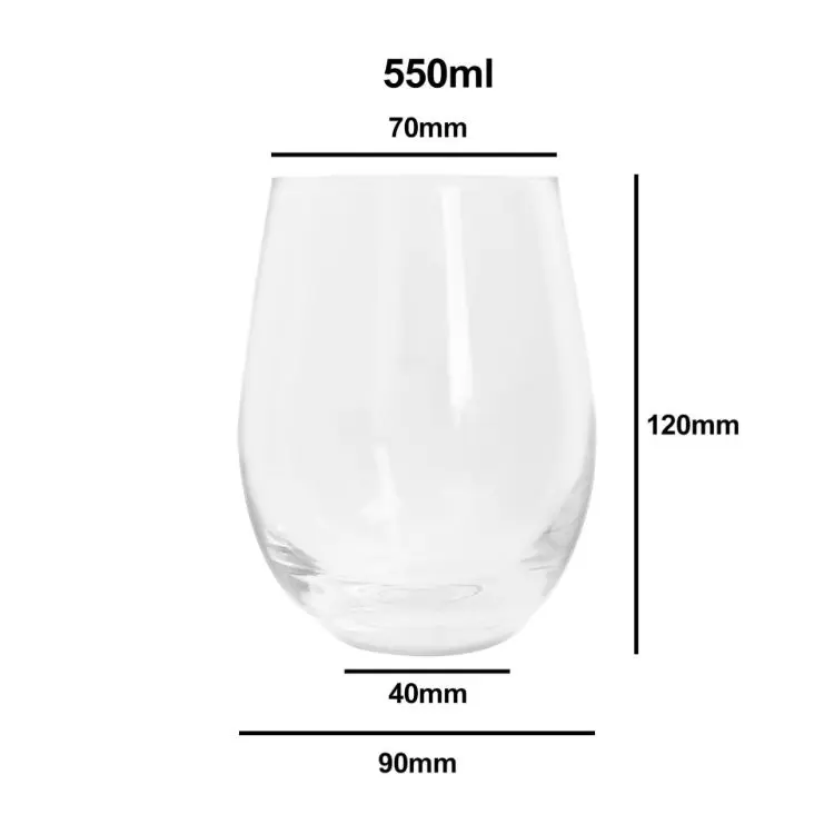 Picture of Egg Shaped Glass Cup