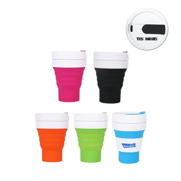 Picture of 355ml Collapsible Silicon Coffee Cup