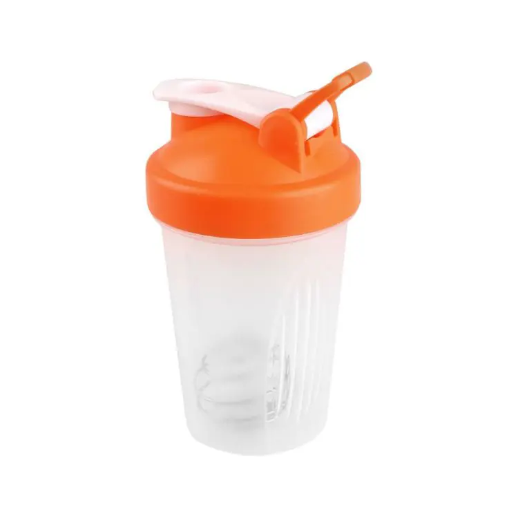 Picture of BPA Free Fitness Shaker Bottle with Loop 400ml