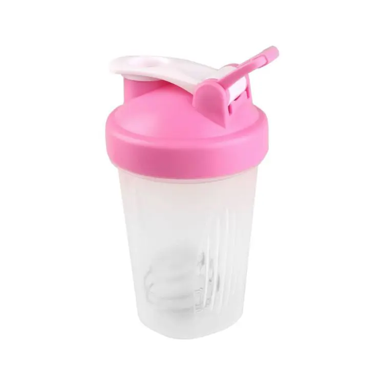 Picture of BPA Free Fitness Shaker Bottle with Loop 400ml