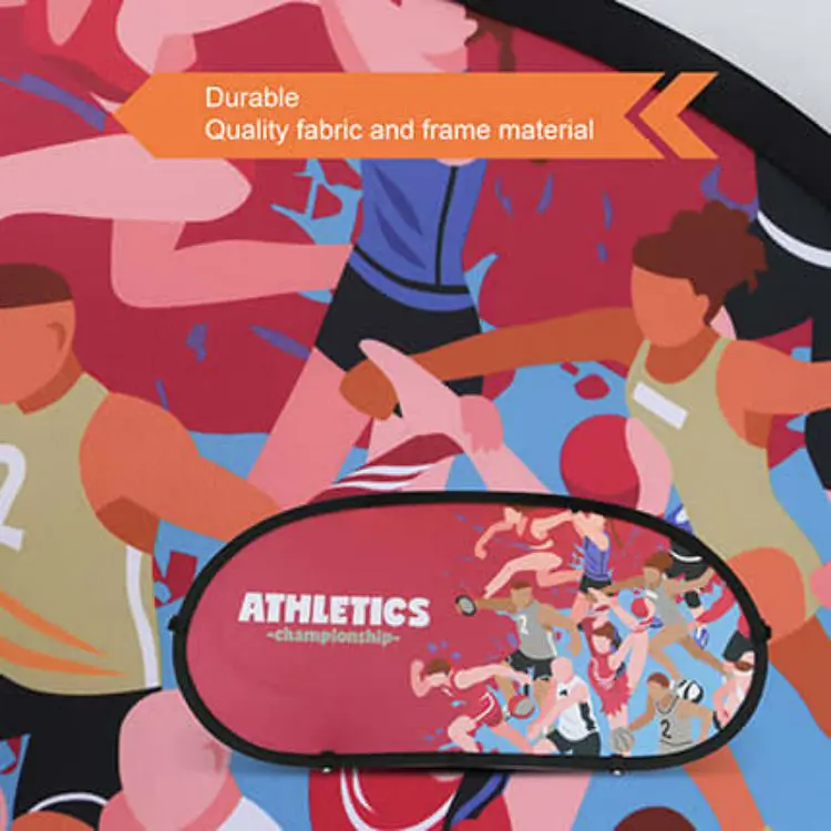 Picture of Bean Shaped Pop Up Banners (Large)