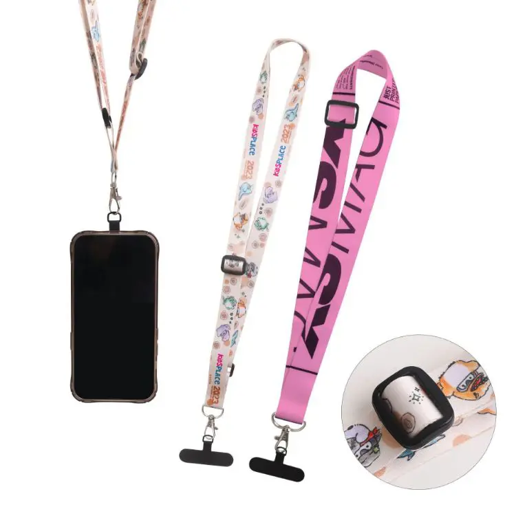 Picture of Adjustable Sublimation Phone Lanyard