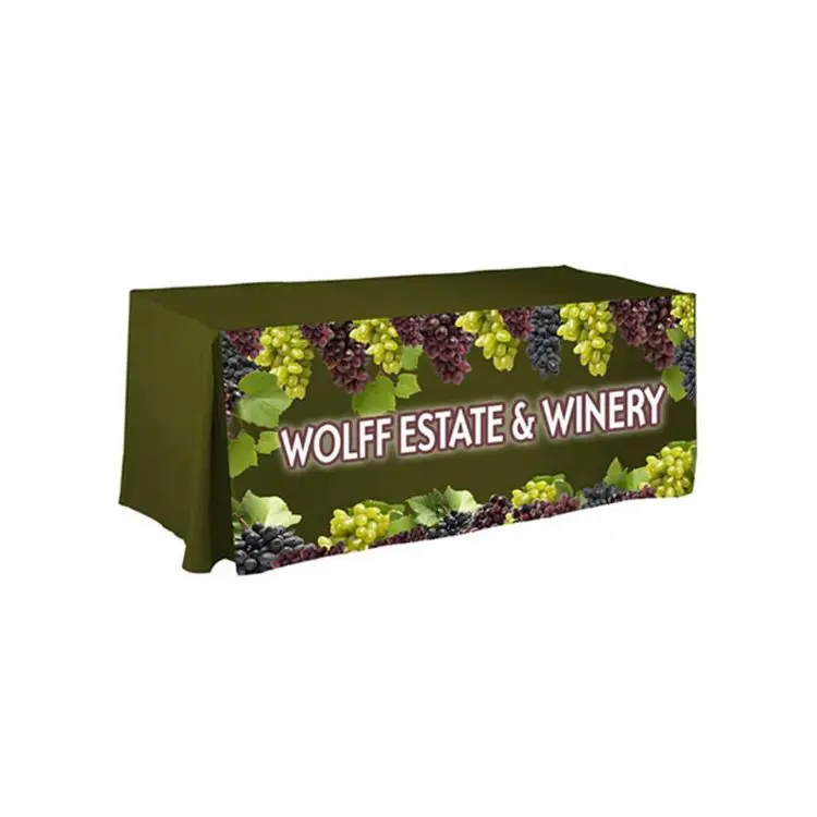 Picture of 4 Side Pleated Table Cloth * 4ft